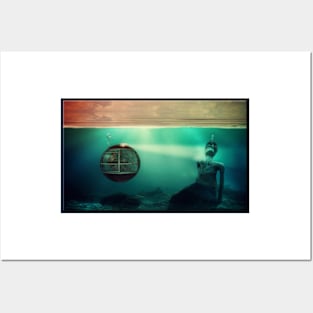 The Underwater Explorer Posters and Art